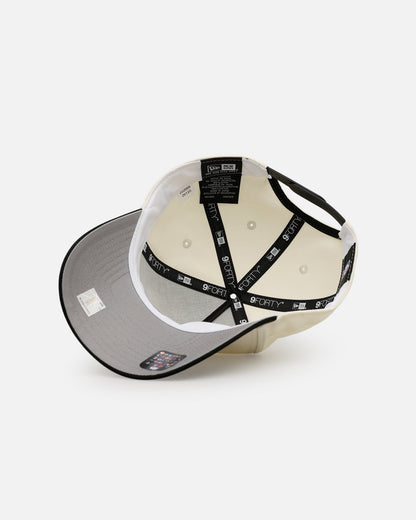 New Era Chicago Bulls 'Easy Chrome Black' 9FORTY A-Frame Snapback Chrome/Black