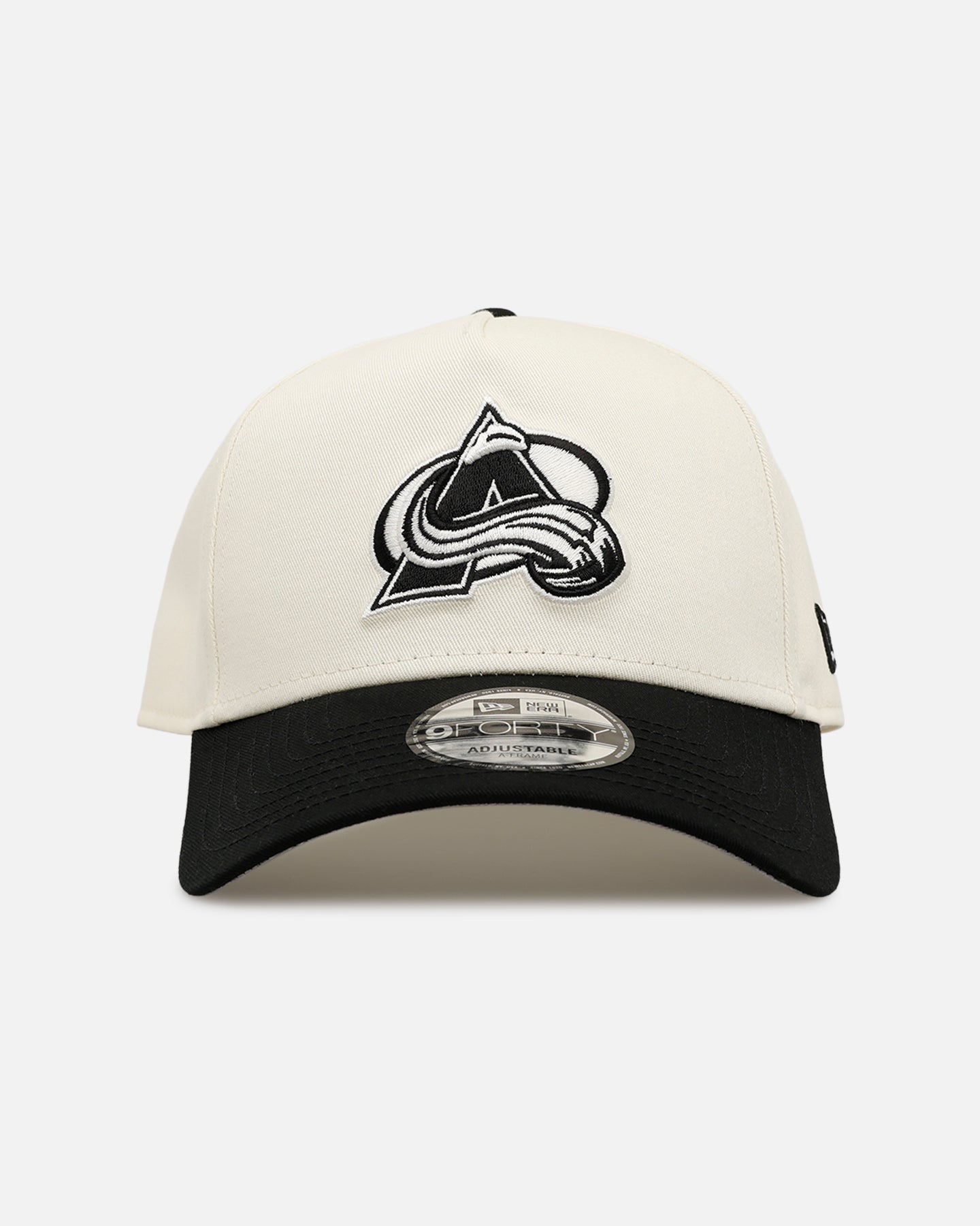 New Era Colorado Avalanche 'Easy Chrome Black' 9FORTY A-Frame Snapback Chrome/Black