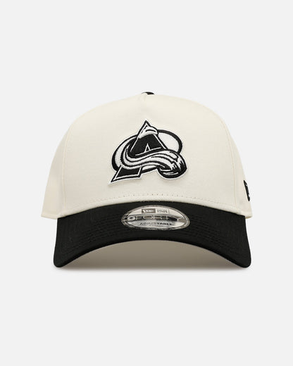 New Era Colorado Avalanche 'Easy Chrome Black' 9FORTY A-Frame Snapback Chrome/Black