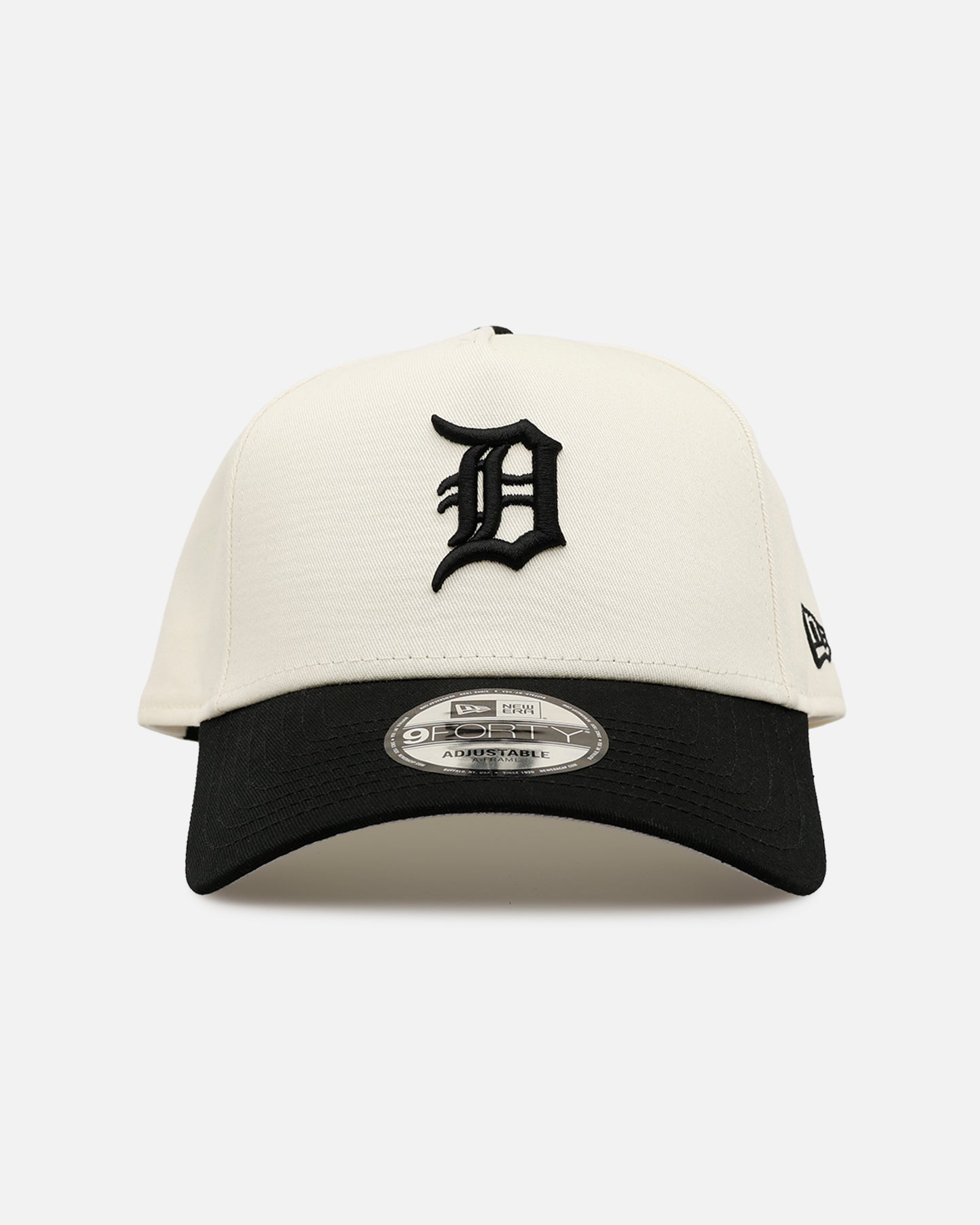 New Era Detroit Tigers 'Easy Chrome Black' 9FORTY A-Frame Snapback Chrome/Black