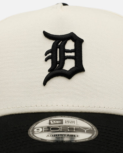 New Era Detroit Tigers 'Easy Chrome Black' 9FORTY A-Frame Snapback Chrome/Black