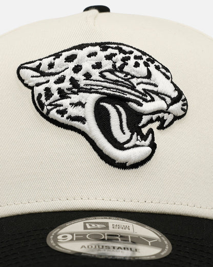 New Era Jacksonville Jaguars 'Easy Chrome Black' 9FORTY A-Frame Snapback Chrome/Black