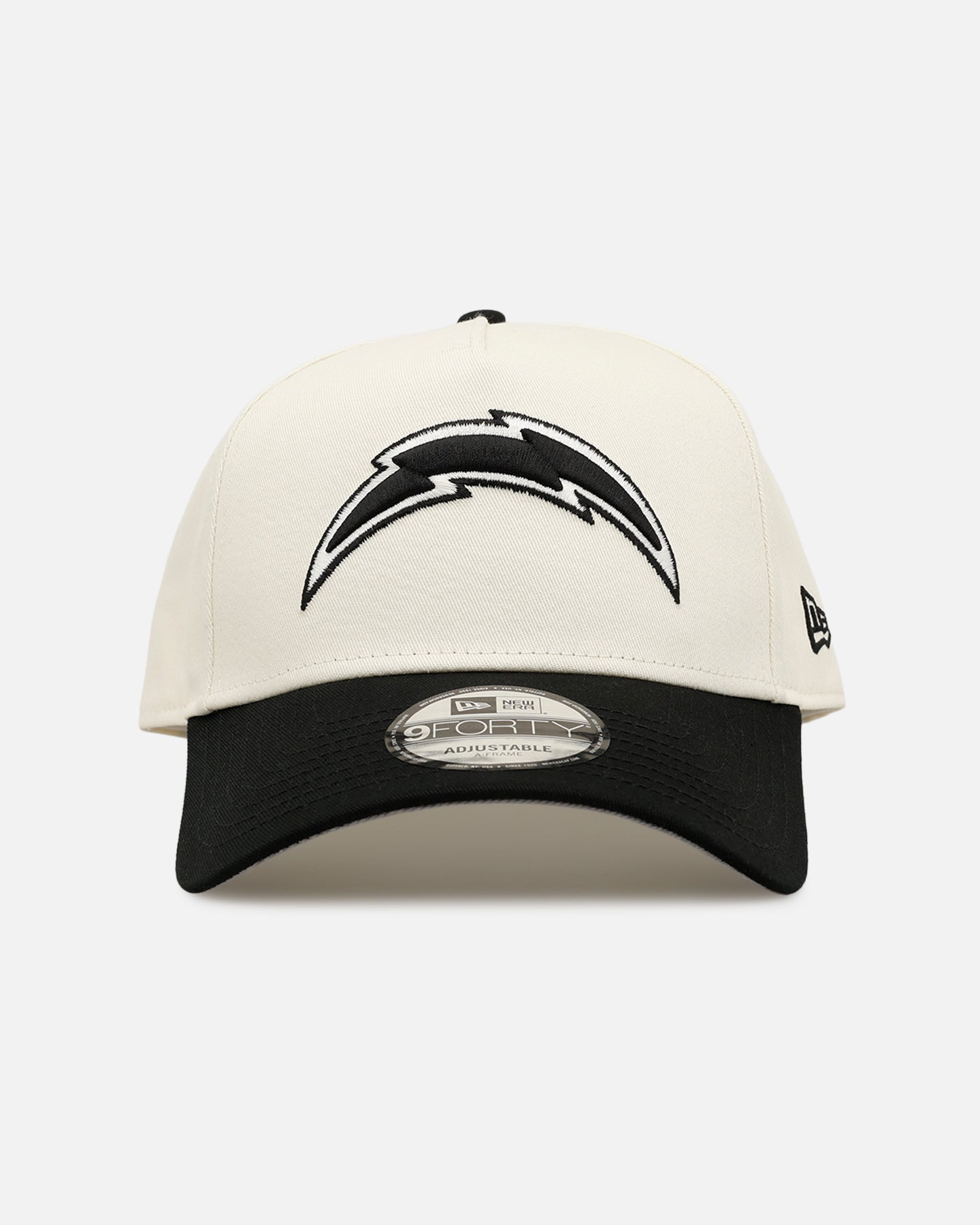New Era Los Angeles Chargers 'Easy Chrome Black' 9FORTY A-Frame Snapback Chrome/Black