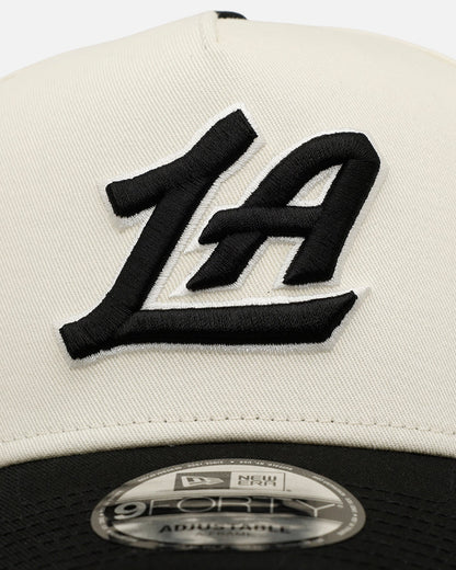 New Era Los Angeles Clippers 'Easy Chrome Black' 9FORTY A-Frame Snapback Chrome/Black