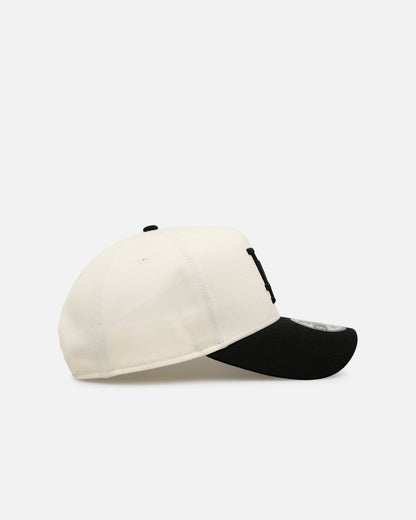 New Era Los Angeles Dodgers 'Easy Chrome Black' 9FORTY A-Frame Snapback Chrome/Black