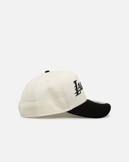 New Era Los Angeles Lakers 'Easy Chrome Black' 9FORTY A-Frame Snapback Chrome/Black