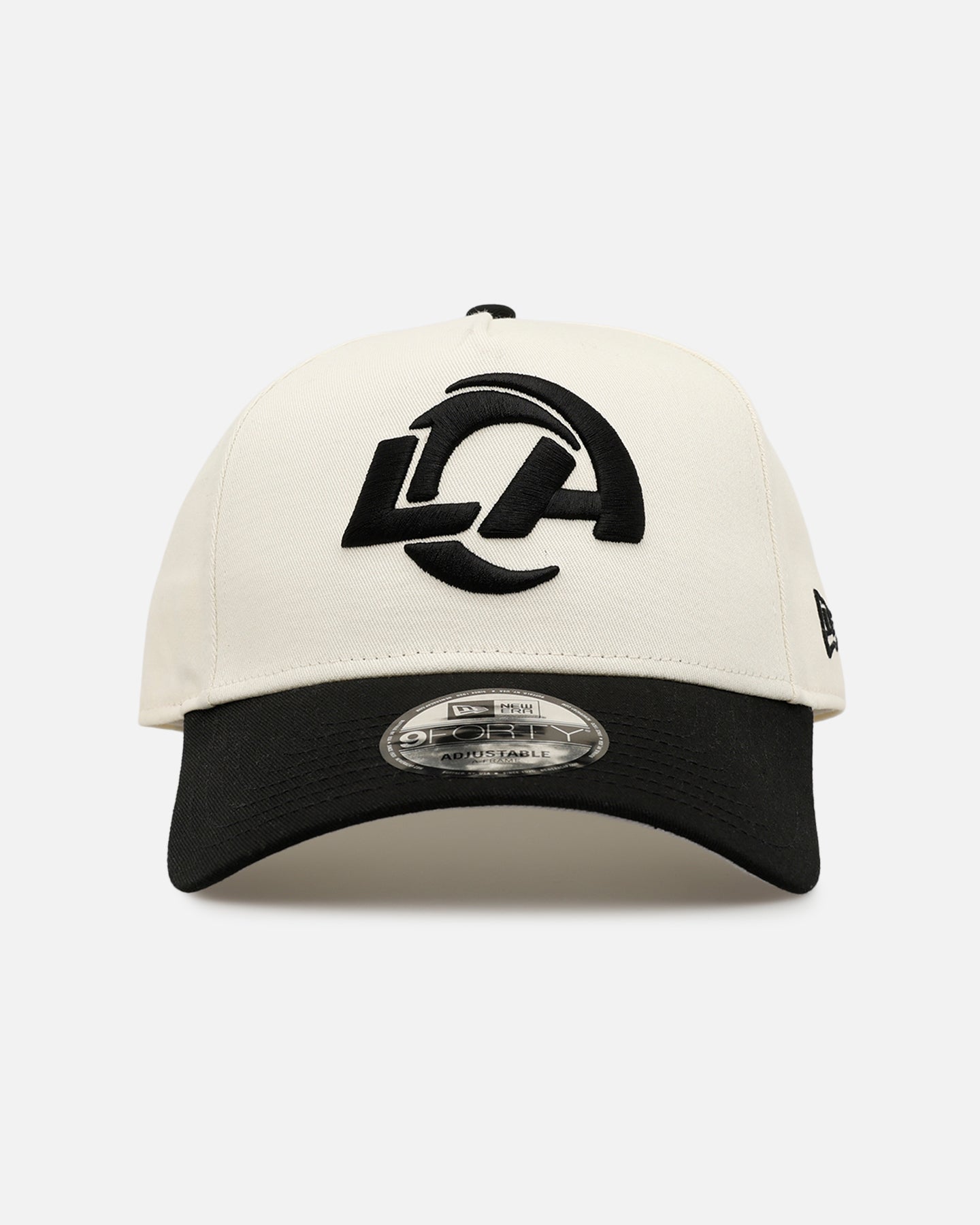 New Era Los Angeles Rams 'Easy Chrome Black' 9FORTY A-Frame Snapback Chrome/Black