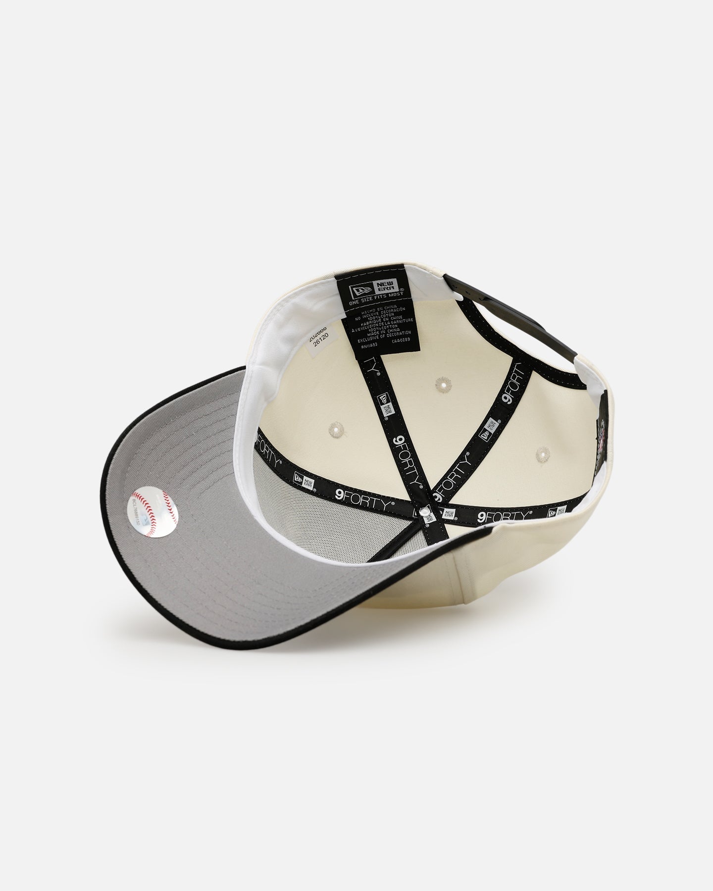 New Era Miami Marlins 'Easy Chrome Black' 9FORTY A-Frame Snapback Chrome/Black