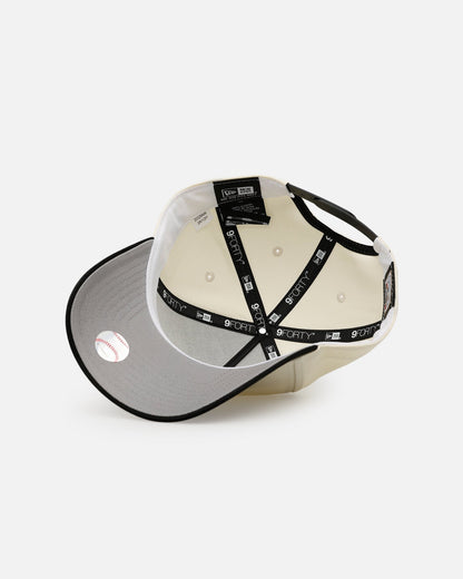 New Era Milwaukee Brewers 'Easy Chrome Black' 9FORTY A-Frame Snapback Chrome/Black
