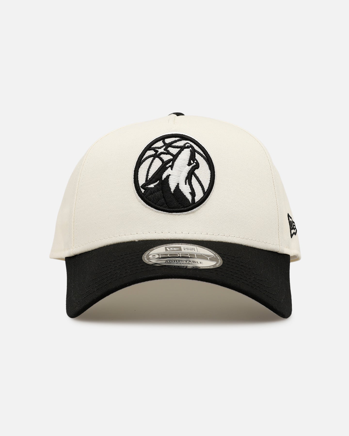 New Era Minnesota Timberwolves 'Easy Chrome Black' 9FORTY A-Frame Snapback Chrome/Black