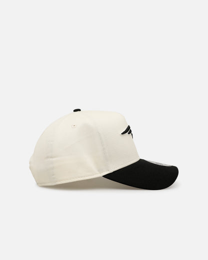 New Era New England Patriots 'Easy Chrome Black' 9FORTY A-Frame Snapback Chrome/Black