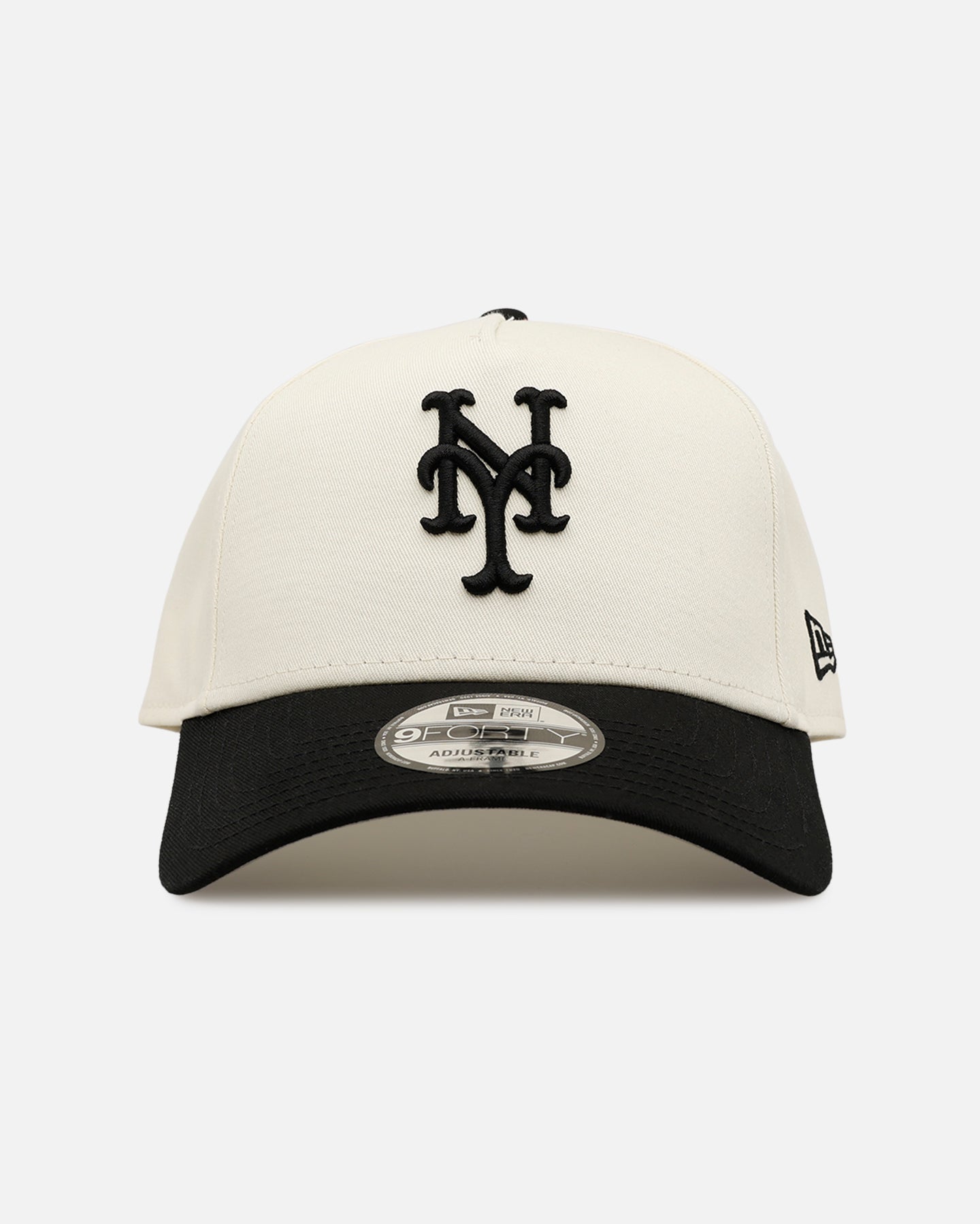 New Era New York Mets 'Easy Chrome Black' 9FORTY A-Frame Snapback Chrome/Black