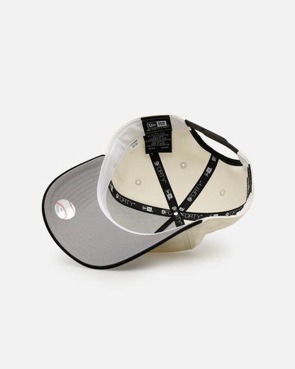 New Era New York Mets 'Easy Chrome Black' 9FORTY A-Frame Snapback Chrome/Black