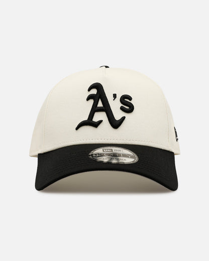 New Era Oakland Athletics 'Easy Chrome Black' 9FORTY A-Frame Snapback Chrome/Black