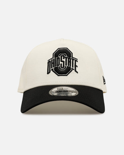 New Era Ohio State Buckeyes 'Easy Chrome Black' 9FORTY A-Frame Snapback Chrome/Black