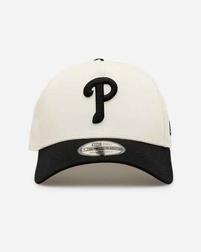 New Era Philadelphia Phillies 'Easy Chrome Black' 9FORTY A-Frame Snapback Chrome/Black