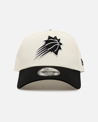 New Era Phoenix Suns 'Easy Chrome Black' 9FORTY A-Frame Snapback Chrome/Black