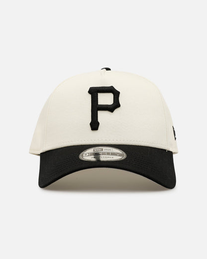 New Era Pittsburgh Pirates 'Easy Chrome Black' 9FORTY A-Frame Snapback Chrome/Black