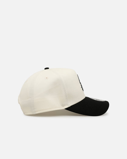 New Era San Antonio Spurs 'Easy Chrome Black' 9FORTY A-Frame Snapback Chrome/Black