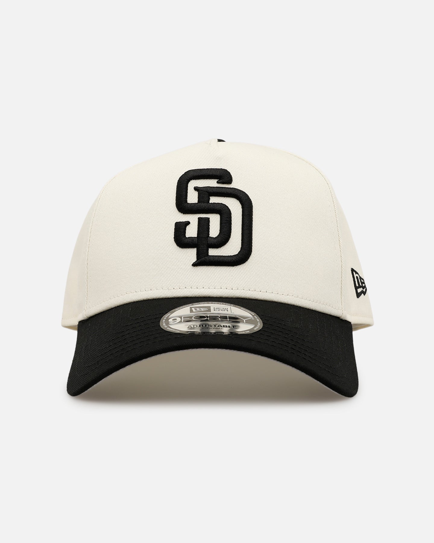 New Era San Diego Padres 'Easy Chrome Black' 9FORTY A-Frame Snapback Chrome/Black