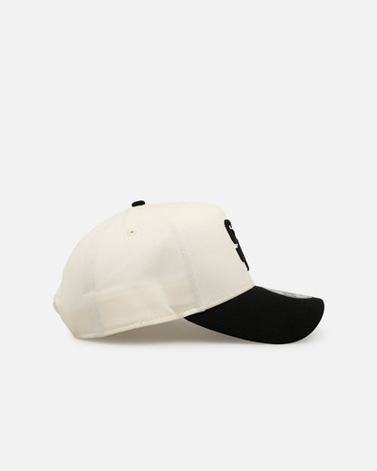 New Era San Diego Padres 'Easy Chrome Black' 9FORTY A-Frame Snapback Chrome/Black