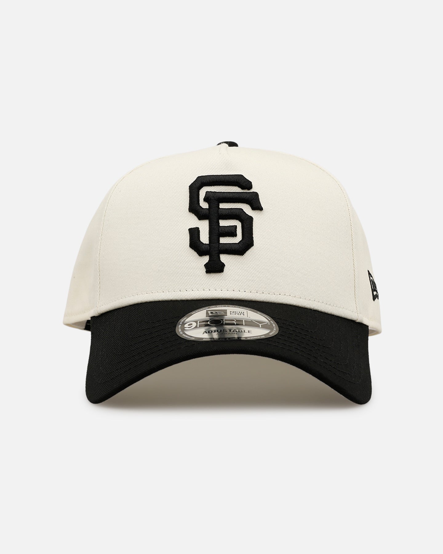New Era San Francisco Giants 'Easy Chrome Black' 9FORTY A-Frame Snapback Chrome/Black