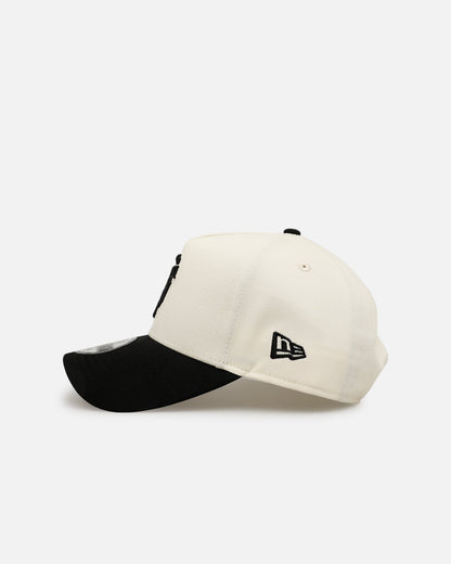 New Era San Francisco Giants 'Easy Chrome Black' 9FORTY A-Frame Snapback Chrome/Black