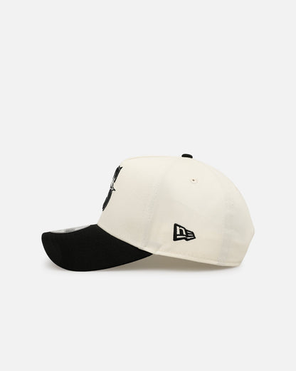 New Era Seattle Mariners 'Easy Chrome Black' 9FORTY A-Frame Snapback Chrome/Black
