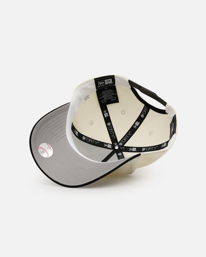 New Era Seattle Mariners 'Easy Chrome Black' 9FORTY A-Frame Snapback Chrome/Black