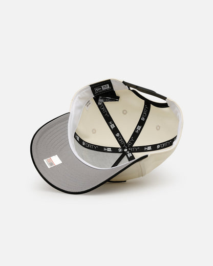 New Era Texas Longhorns 'Easy Chrome Black' 9FORTY A-Frame Snapback Chrome/Black