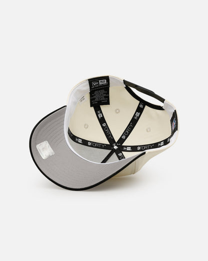 New Era Washington Commanders 'Easy Chrome Black' 9FORTY A-Frame Snapback Chrome/Black