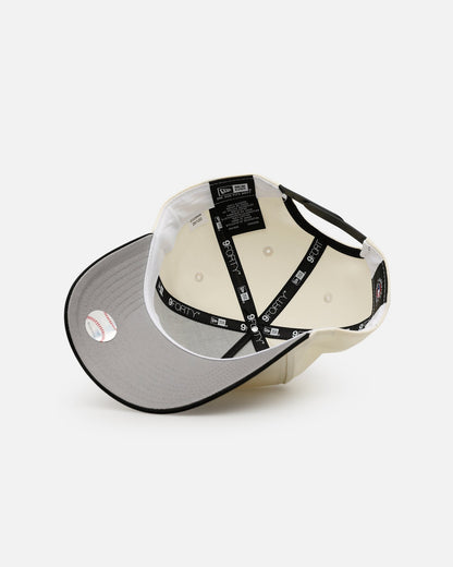 New Era Washington Nationals 'Easy Chrome Black' 9FORTY A-Frame Snapback Chrome/Black