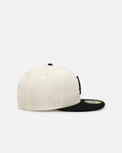 New Era Los Angeles Dodgers 'Easy Chrome Black' 59FIFTY Fitted Chrome/Black