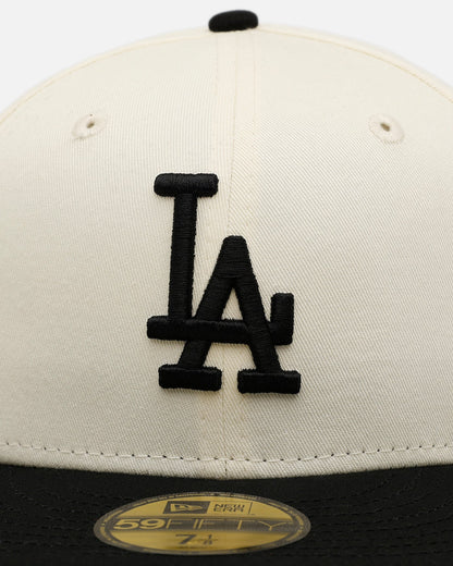 New Era Los Angeles Dodgers 'Easy Chrome Black' 59FIFTY Fitted Chrome/Black