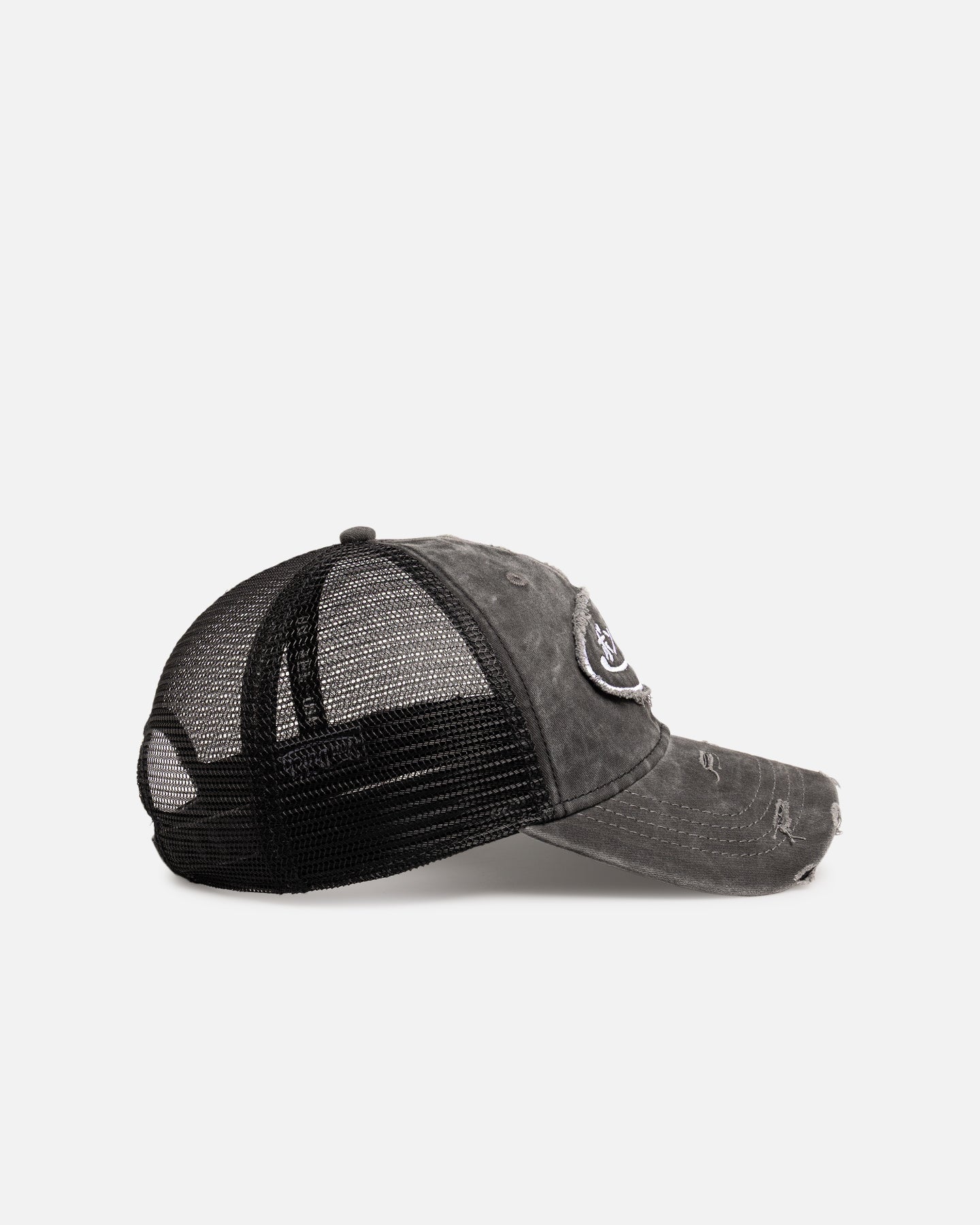 Von Dutch Japanese Script Trucker Strapback Black