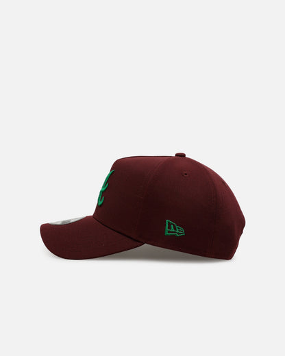 New Era Atlanta Braves 'Frosted Burgundy' 9FORTY A-Frame Snapback Burgundy