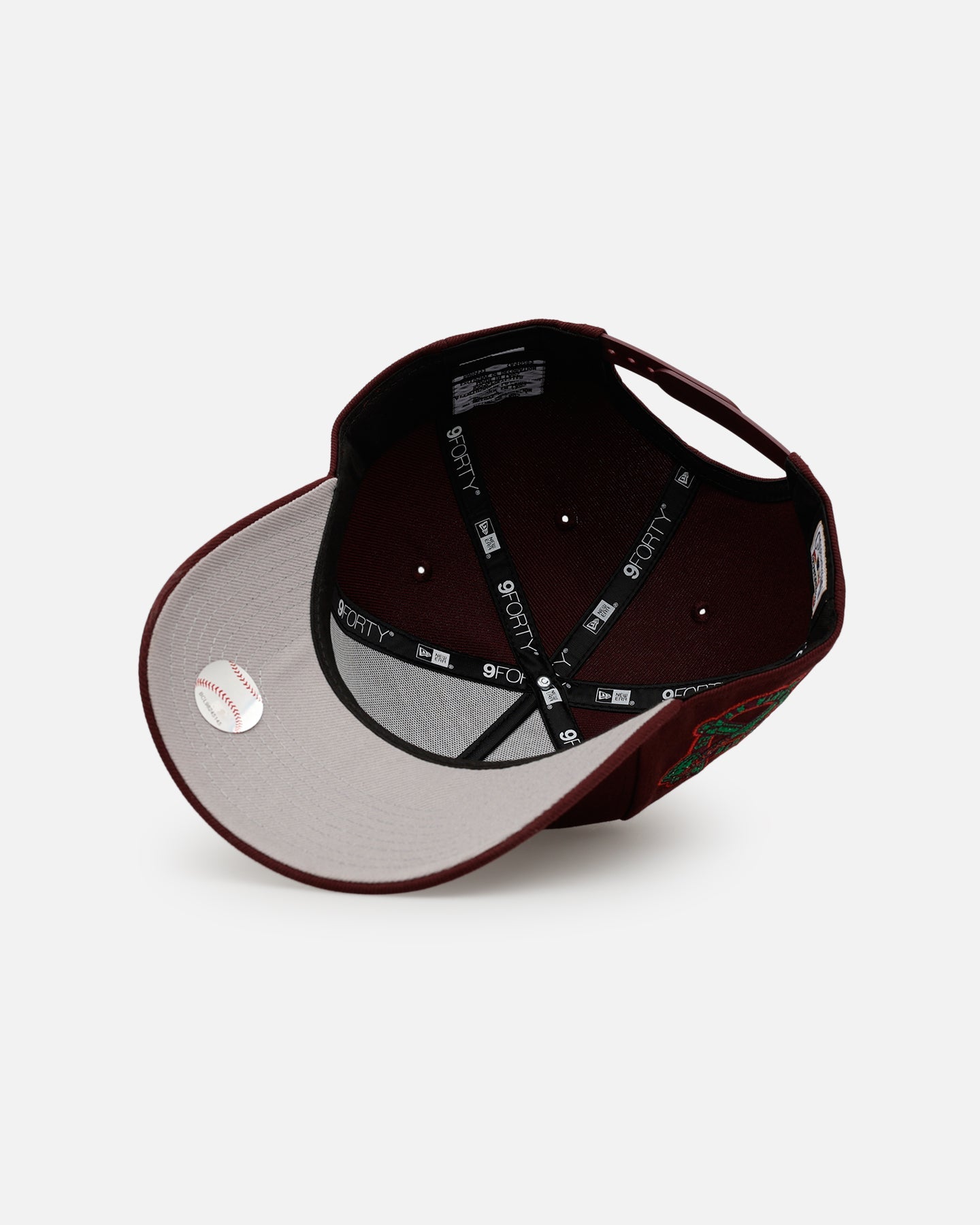 New Era Atlanta Braves 'Frosted Burgundy' 9FORTY A-Frame Snapback Burgundy