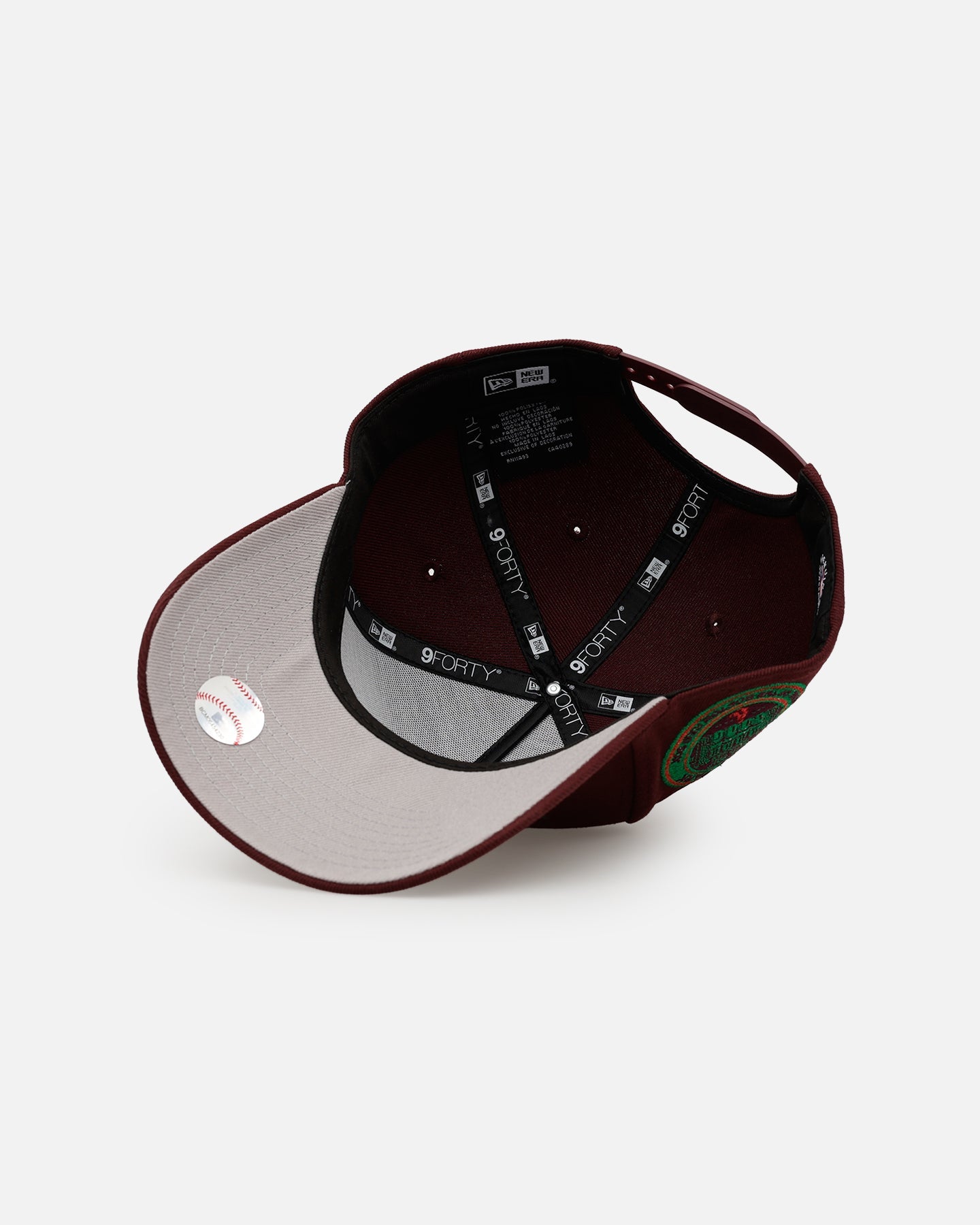 New Era Boston Red Sox 'Frosted Burgundy' 9FORTY A-Frame Snapback Burgundy