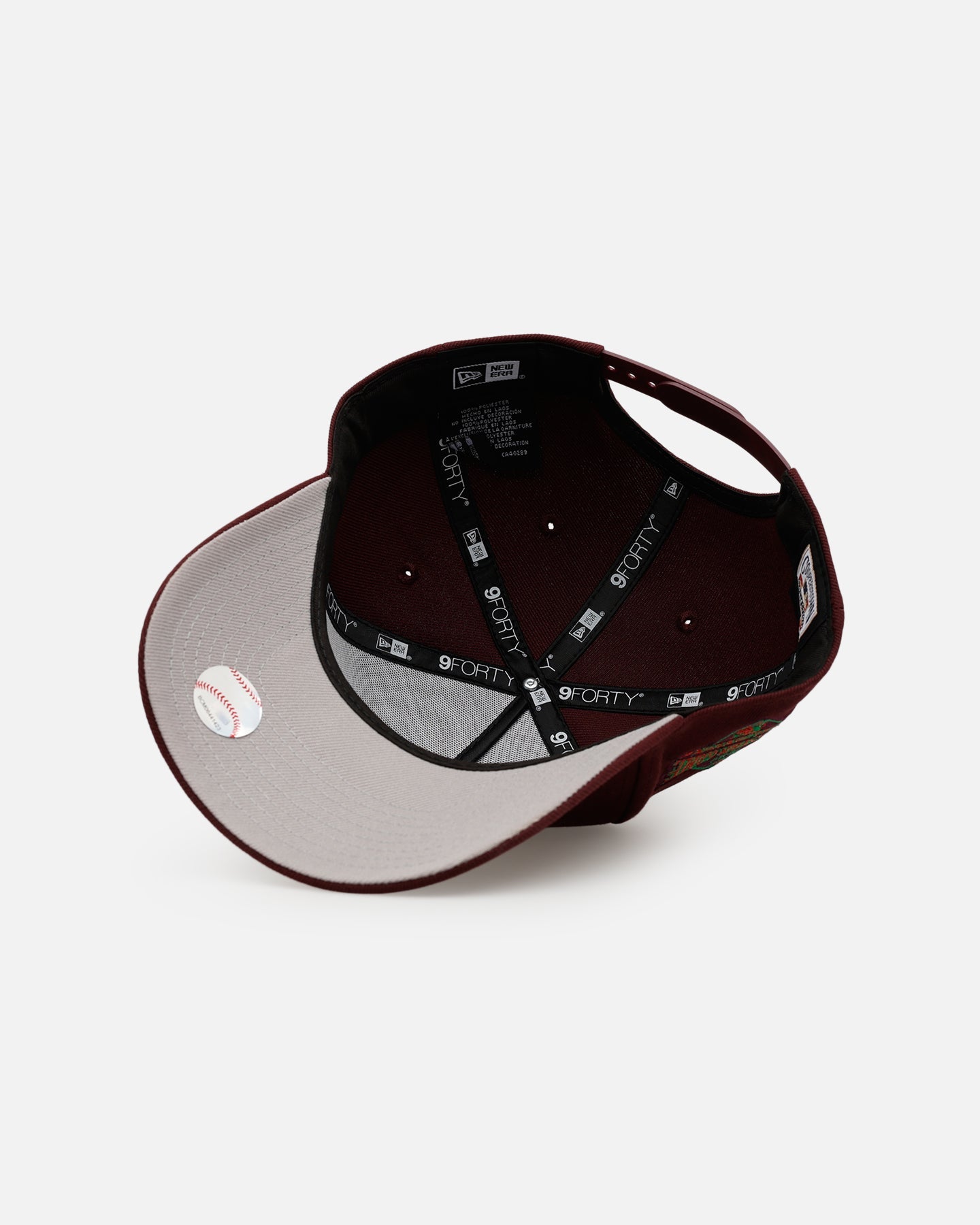 New Era Los Angeles Angels 'Frosted Burgundy' 9FORTY A-Frame Snapback Burgundy