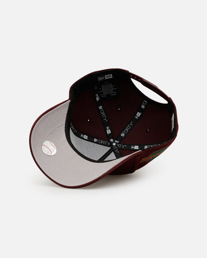 New Era Chicago White Sox 'Frosted Burgundy' 9FORTY A-Frame Snapback Burgundy