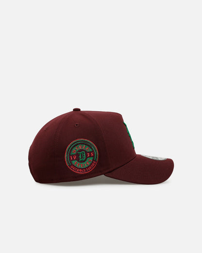 New Era Detroit Tigers 'Frosted Burgundy' 9FORTY A-Frame Snapback Burgundy