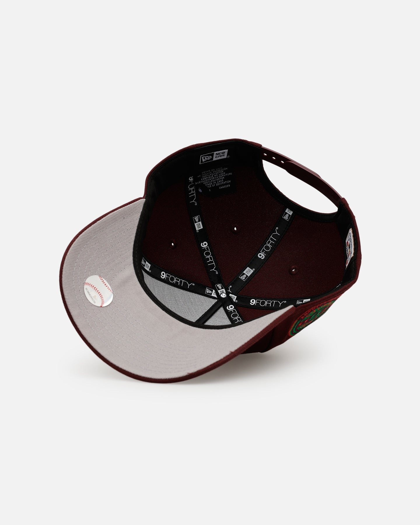 New Era Detroit Tigers 'Frosted Burgundy' 9FORTY A-Frame Snapback Burgundy