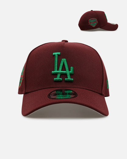 New Era Los Angeles Dodgers 'Frosted Burgundy' 9FORTY A-Frame Snapback Burgundy