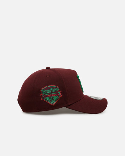 New Era Los Angeles Dodgers 'Frosted Burgundy' 9FORTY A-Frame Snapback Burgundy