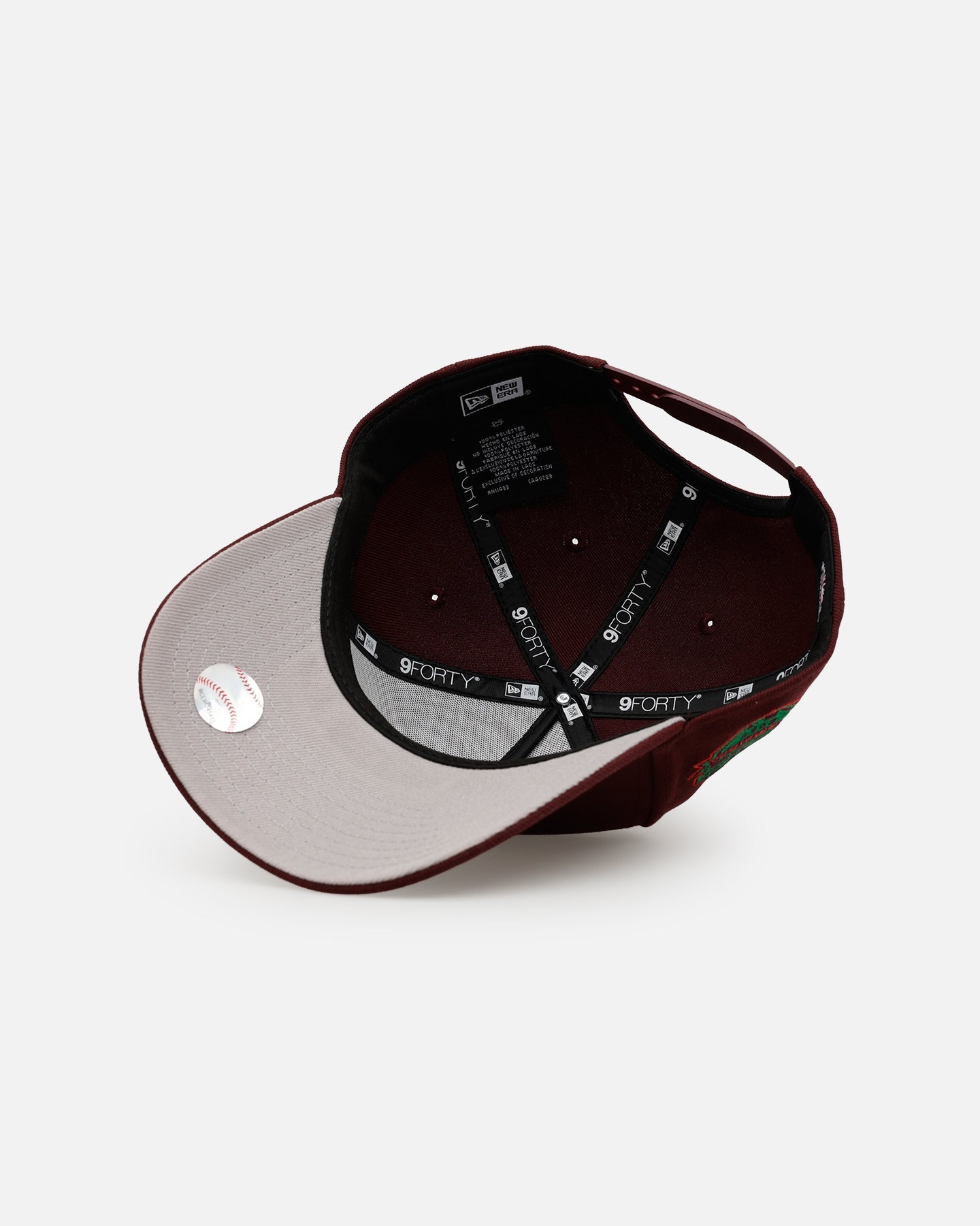 New Era Los Angeles Dodgers 'Frosted Burgundy' 9FORTY A-Frame Snapback Burgundy