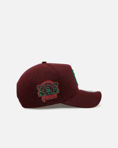 New Era San Diego Padres 'Frosted Burgundy' 9FORTY A-Frame Snapback Burgundy