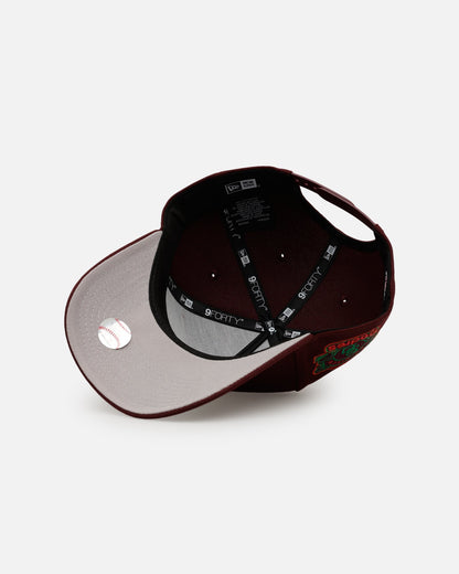 New Era San Diego Padres 'Frosted Burgundy' 9FORTY A-Frame Snapback Burgundy