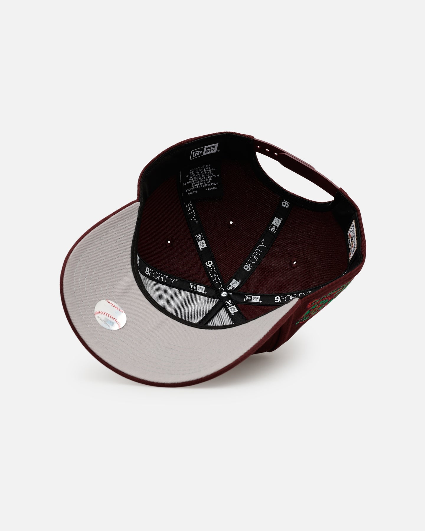 New Era Seattle Mariners 'Frosted Burgundy' 9FORTY A-Frame Snapback Burgundy