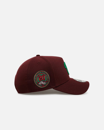New Era Washington Nationals 'Frosted Burgundy' 9FORTY A-Frame Snapback Burgundy