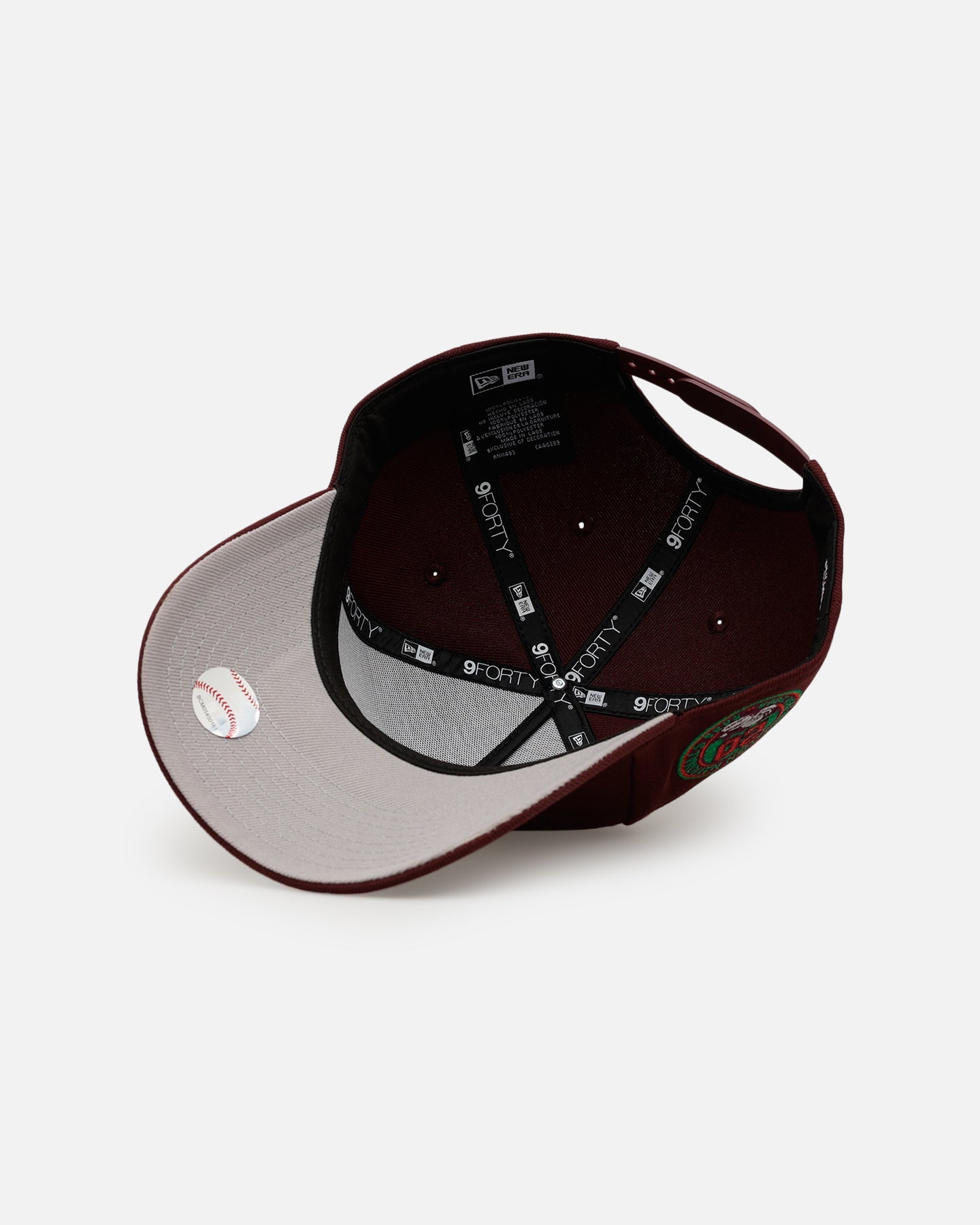 New Era Washington Nationals 'Frosted Burgundy' 9FORTY A-Frame Snapback Burgundy